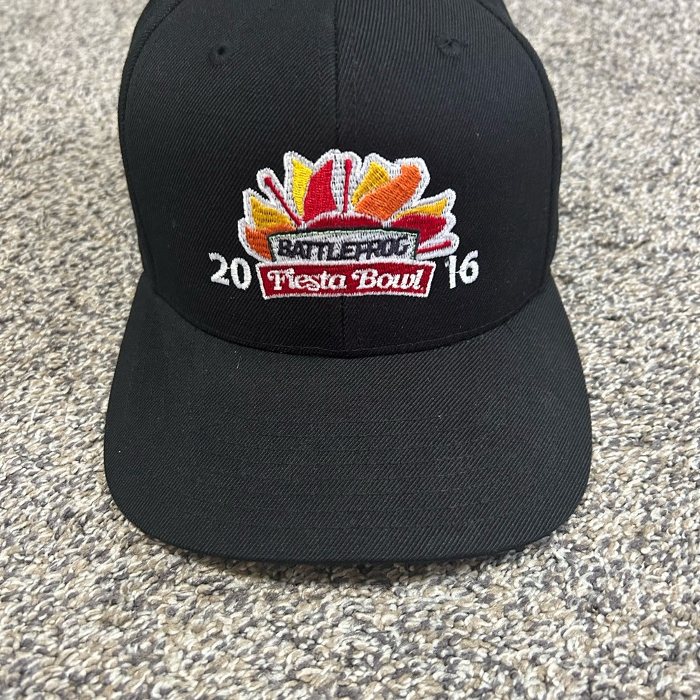 Fiesta Bowl 2016 Notre Dame and Ohio State Black SnapBack Hat
